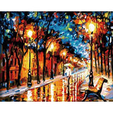 GATYZTORY 40×50CM DIY Painting By Numbers Picture Colouring Zero Basis HandPainted Oil Painting Unique Gift Home Decor